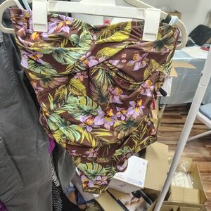 Shade & Shore Tropical Floral Swimsuit
